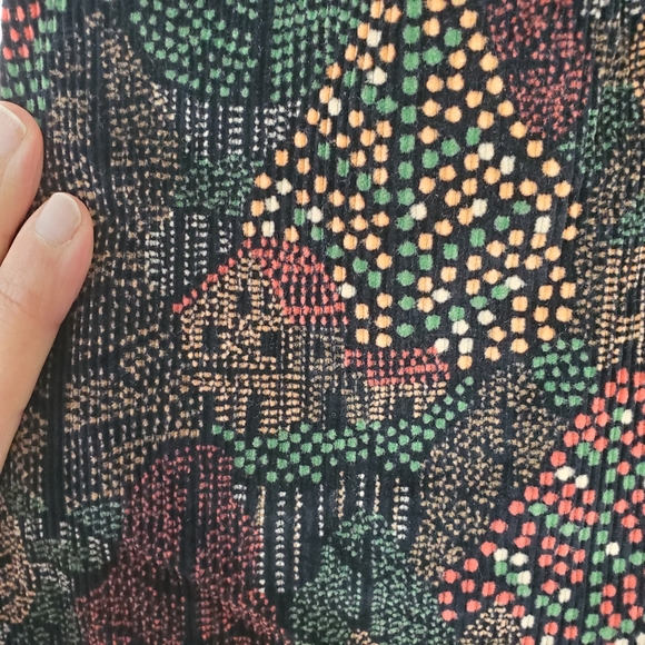 Vintage high waisted corduroy midi skirt - Picture 7 of 10